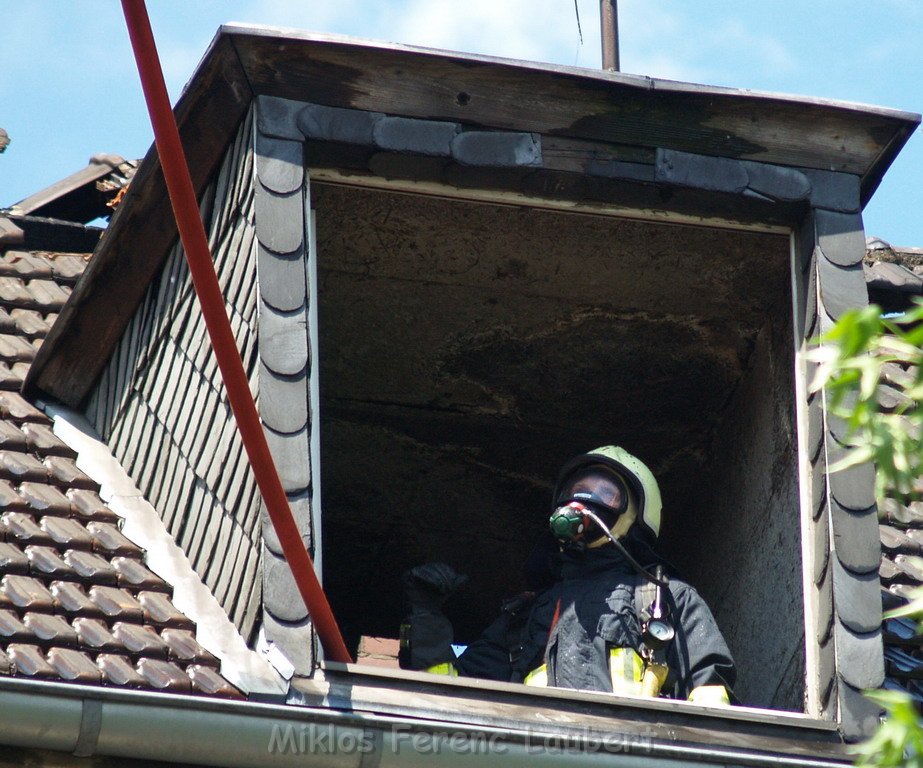 Dachstuhlbrand Koeln Kalk Kalker Hauptstr   P131.JPG